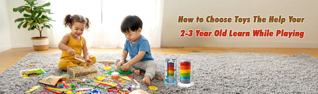 How to Choose Toys That Help Your 2-3 Year Old Learn While Playing | The Children's Lab