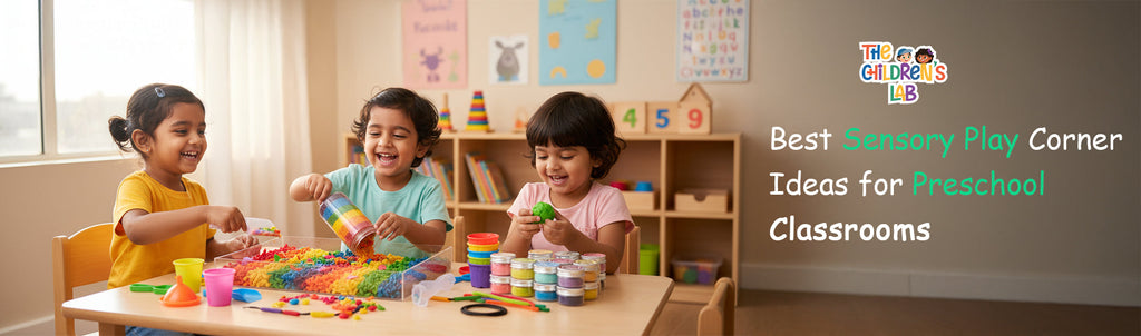 Best Sensory Play Corner Ideas for Preschool Classrooms |  The Children's Lab