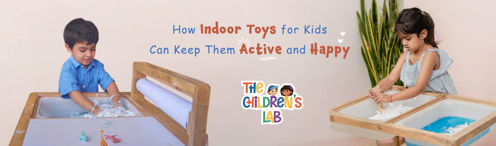 How Indoor Toys for Kids Can Keep Them Active and Happy